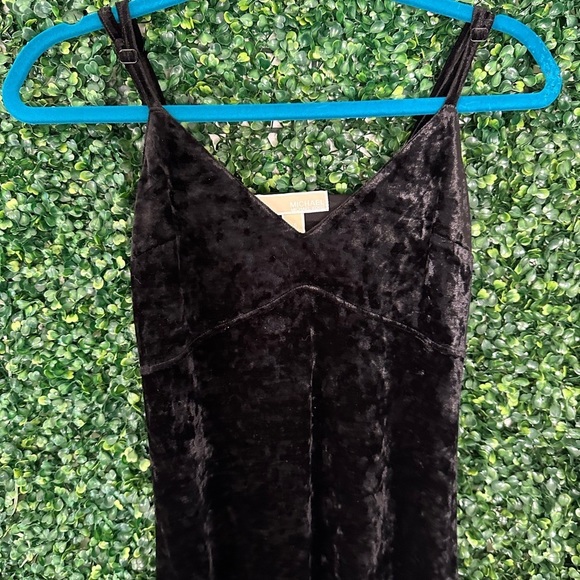 MICHAEL Michael Kors Crushed Velvet Slip Maxi Dress Size Xs - Picture 8 of 13